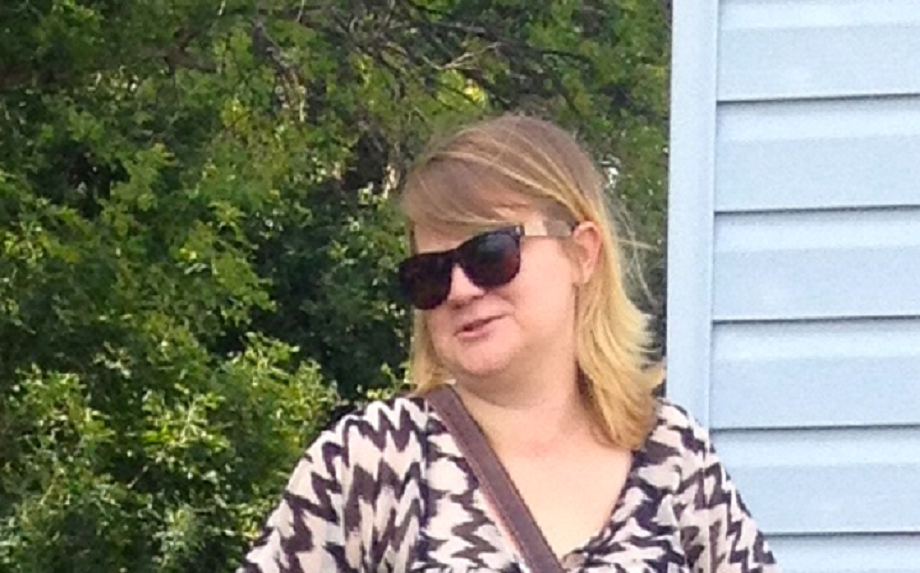 Kristen Hiebert, from  Boissevain, Manitoba lost both feet to frostbite after the crash on Jan. 17. 