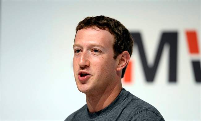 Facebook CEO Mark Zuckerberg speaks during a conference at the Mobile World Congress, the world's largest mobile phone trade show in Barcelona, Spain.
