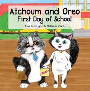 Atchoum and Oreo’s new book cover. Sunday, Feb. 21, 2016.