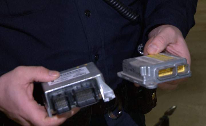 Airbag control module.