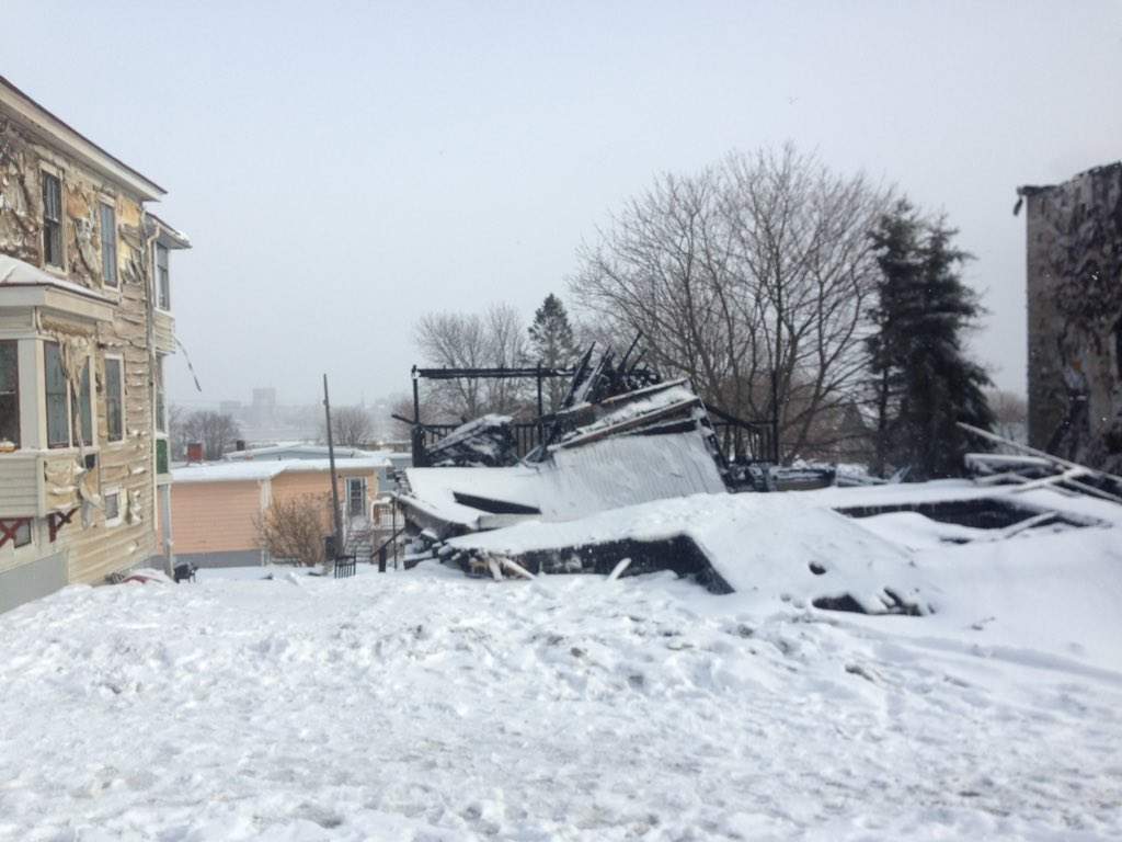 Overnight fire displaces 13 residents in downtown Saint John - image