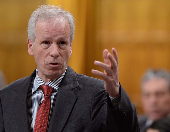 Minister of Foreign Affairs Stephane Dion responds to a question during question period in the House of Commons on Parliament Hill in Ottawa on Friday, Feb. 5, 2016. 
