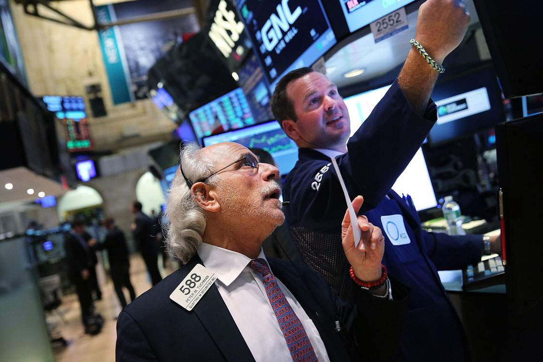 North American stock markets have posted three straight days of gains this week for the first time in 2016.