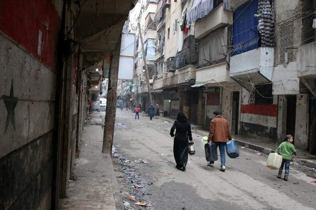 The latest airstrikes on the war-torn Syrian city of Aleppo hit a market and hospital, killing at lest 18.