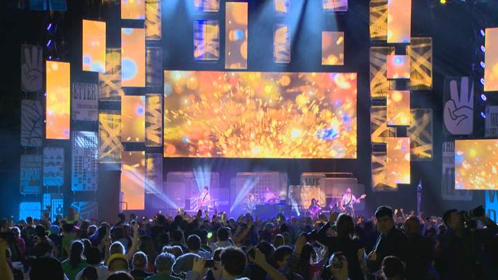 WE Day Saskatchewan 2014. Chris Hadfield and Henry Winkler will be two of the speakers for the 2016 WE Day Saskatchewan.