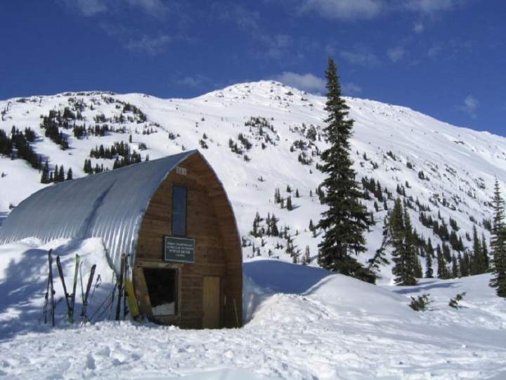 Wendy Thompson Hut north of Pemberton, B.C.