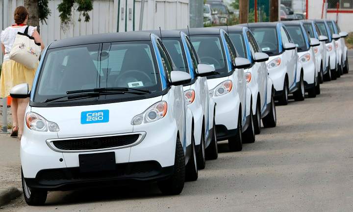 car2go says it will leave Toronto at the end of May. 