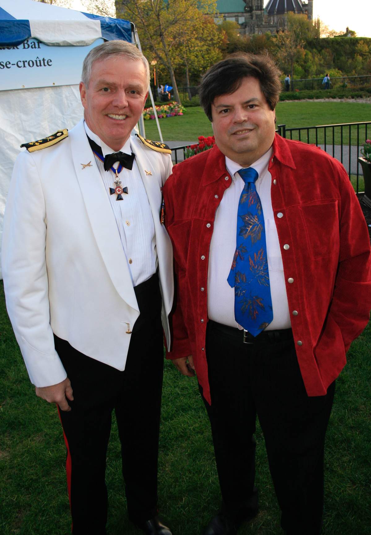 Belanger at the Tulip Gala