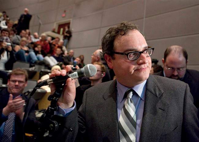 Ezra Levant is shown at the University of Ottawa in Ottawa on March 23, 2010. 