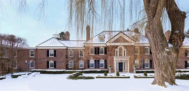 Conrad Black's home at 26 Park Circle Lane in Toronto is shown in a handout photo. An auction for the Toronto home of former media baron Conrad Black has officially opened.The 23,000-square-foot mansion in the tony Bridle Path neighbourhood was listed on March 8 with an estimated value of $21.8 million.THE CANADIAN PRESS/HO - Concierge Auctions