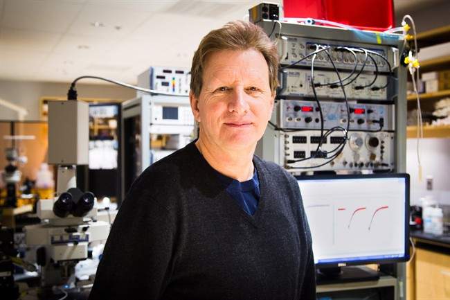 Neuroscientist Graham Collingridge is shown in a handout photo. Colleridge is among three scientists receiving the world's most valuable prize for brain research in recognition of their work on the mechanisms of memory.