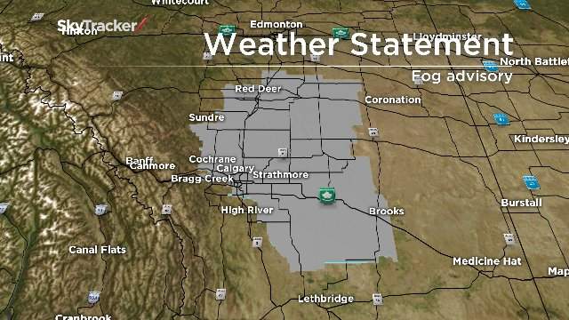 Calgary weather: fog advisory issued amid poor visibility - image