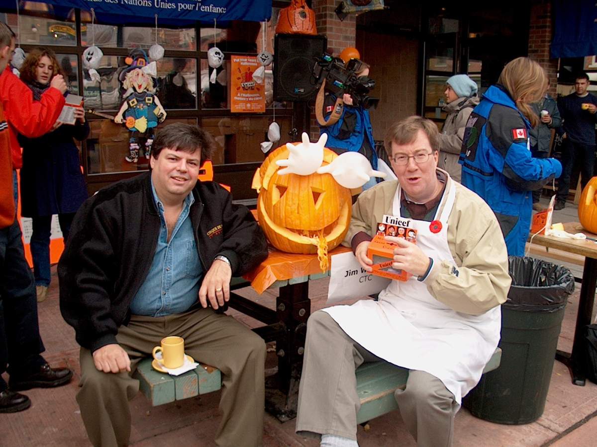 Mauril Belanger and Jim Watson