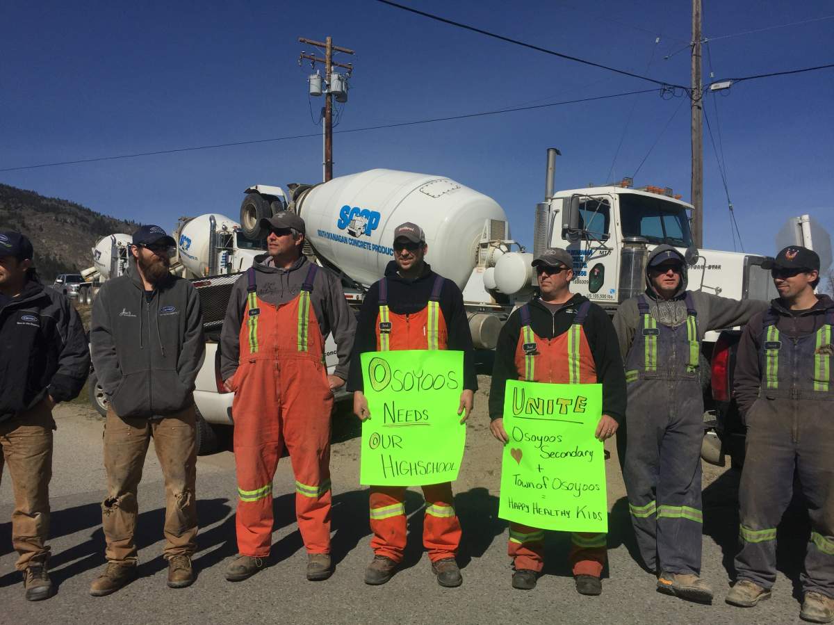 Osoyoos students walk out to save school - image