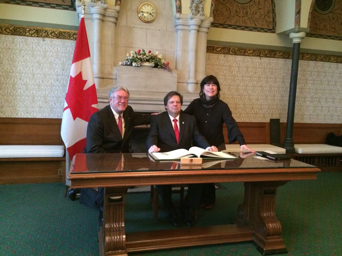 Belanger at 2015 swearing in
