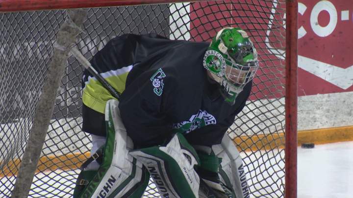 Saskatchewan Huskies goaltender Jordan Cooke was a double honouree at the CIS national awards.