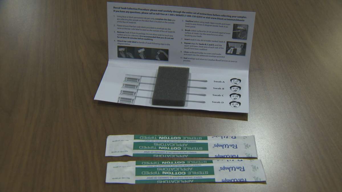 Eligible OneMatch candidates can order a free swabbing kit online.