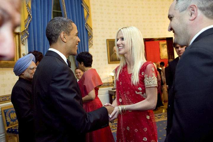 Not on the guest list. This is the moment when socialite couple Michaele and Tareq Salahi met President Barack Obama having bypassed the world’s most stringent security service and gatecrashed a 2009 State Dinner at the White House.
