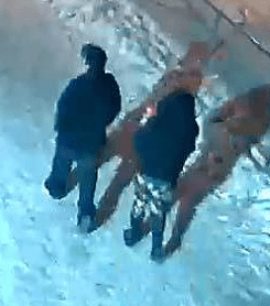  Winnipeg police are releasing surveillance images in hopes it'll lead them to two suspects wanted in relation to a murder. 