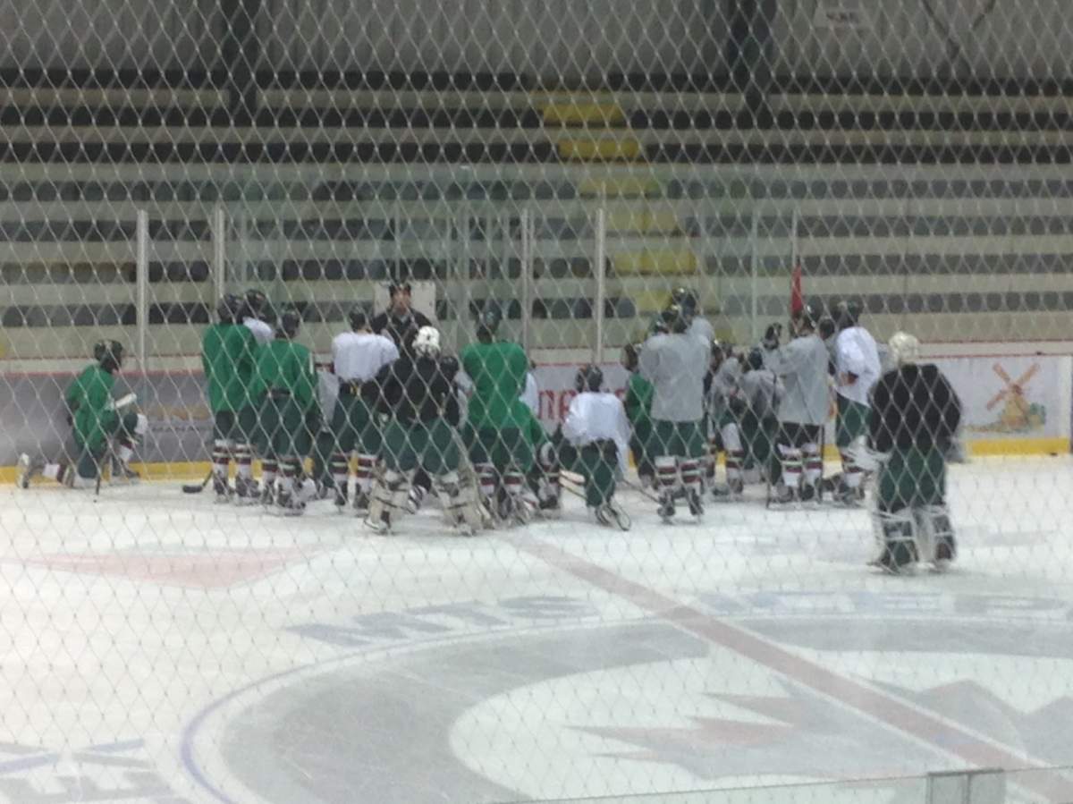 The Winnipeg Wild prepare for West Regionals.