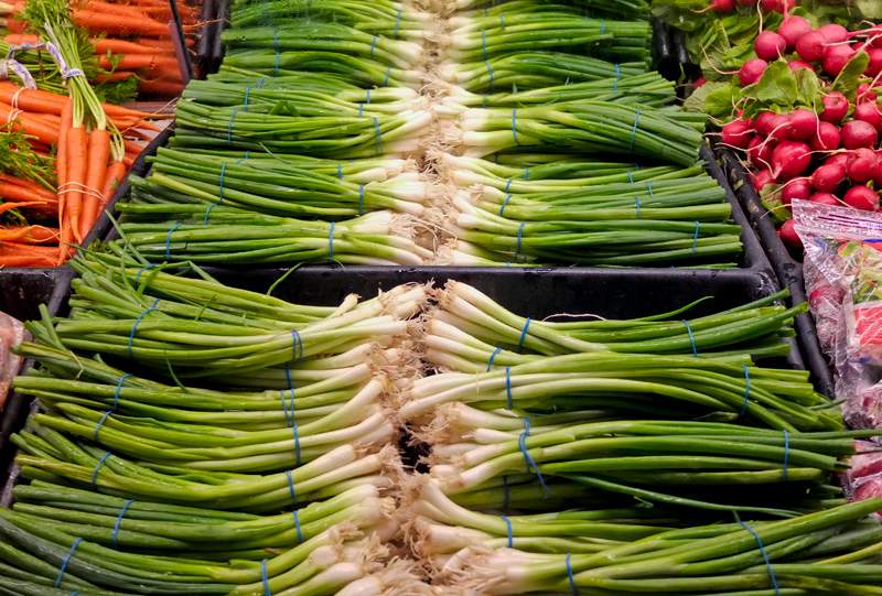 Fresh produce is offered for sale in Vancouver. 