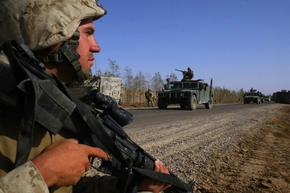 Nigel McCourry developed PTSD as a result of a combat tour in Iraq