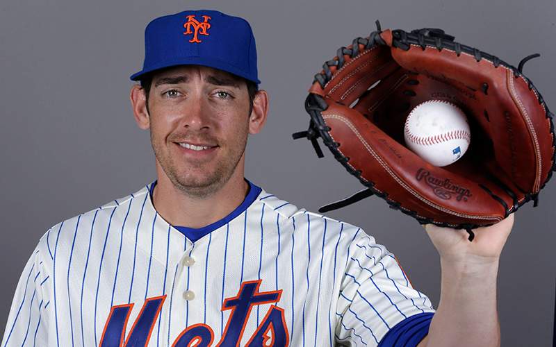 Former catcher Taylor Teagarden. 
