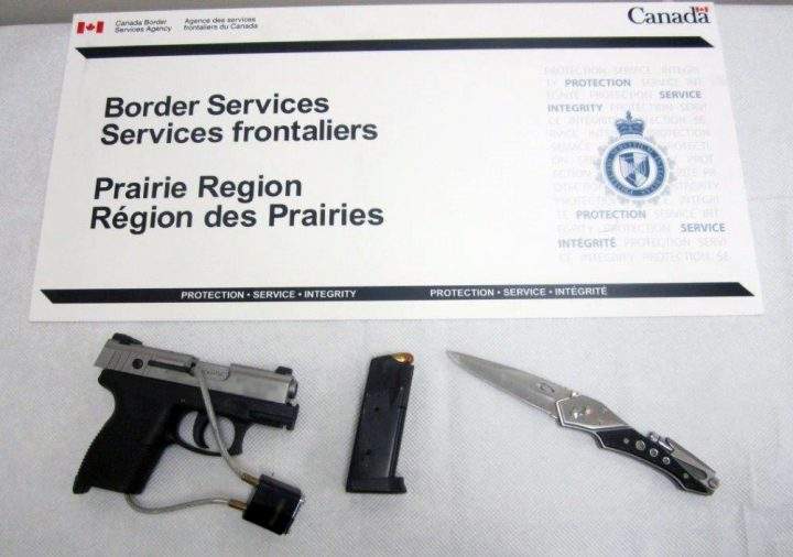 The Canadian Border Service Agency made a few major busts at the North Portal border crossing during the month of March.
