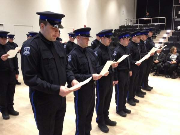 20 new members of the Halifax Regional Police were sworn in on Friday.