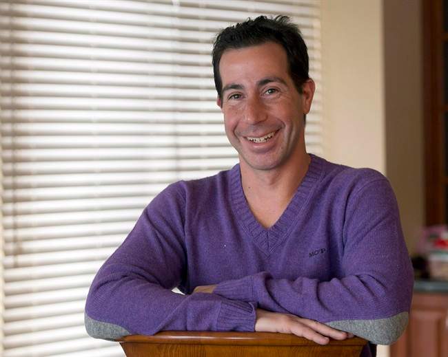 Anthony Housefather, federal Liberal candidate for Mount-Royal riding, poses for a photo at his home Wednesday, January 7, 2015 in Montreal. Housefather was already under pressure when he was elected as the Liberal member of Parliament for the Quebec riding of Mount Royal. 