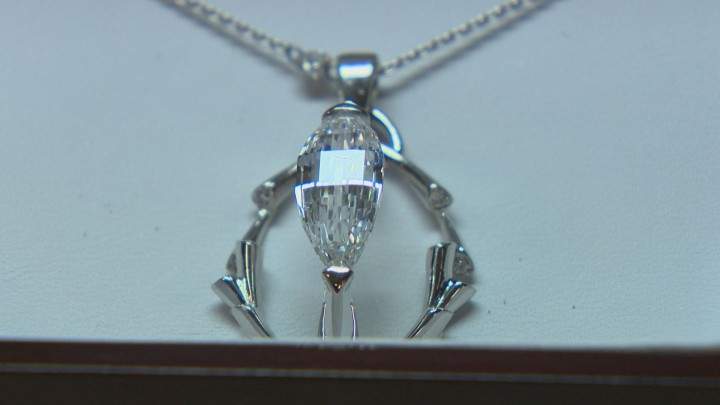 Saskatchewan diamond cutter works on rare gem valued at over $1M - image