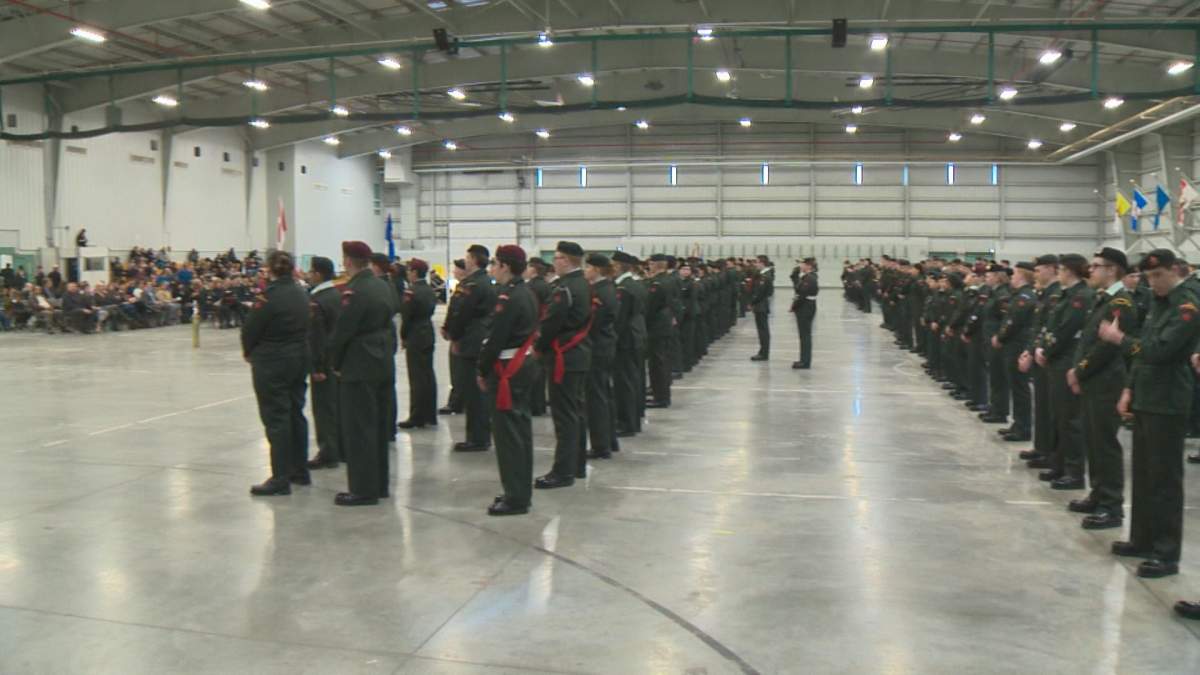 Cadets from across Alberta mark the 99th anniversary of the Battle of Vimy Ridge - image
