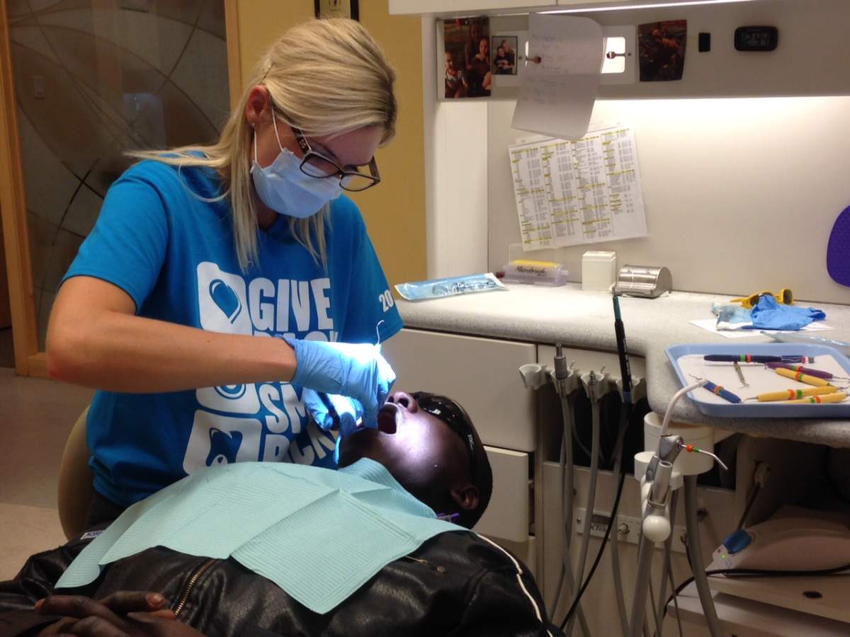 Odyssey Dental Care provided free check-ups for patients unable to afford treatment.