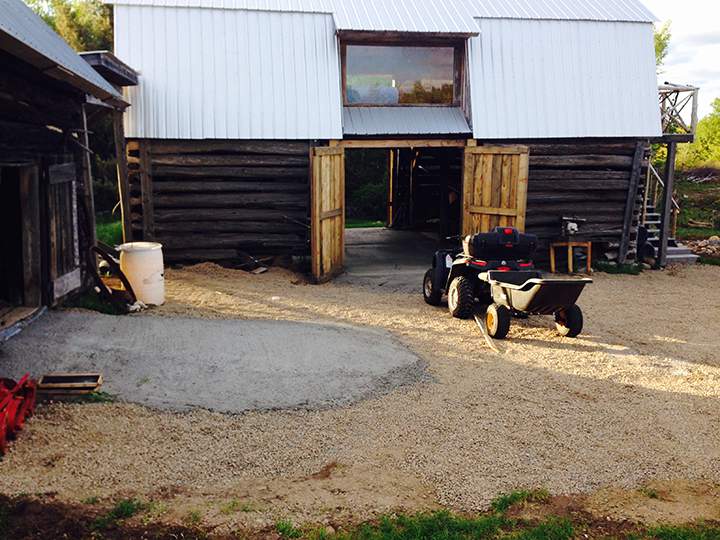 Global National's Jacques Bourbeau works on his family's farm when not reporting the news. 