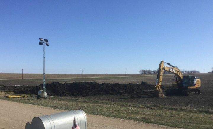 TransCanada says it has shut down its Keystone pipeline in South Dakota while it investigates a possible oil spill.