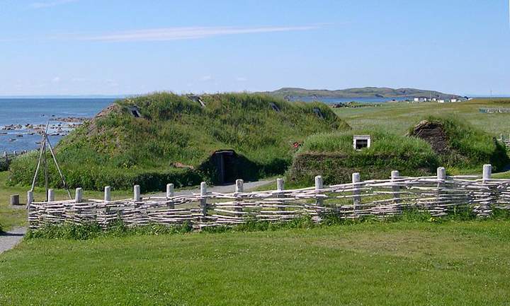 L'Anse aux Meadows, in Newfoundland, is the earliest Viking settlement known in North America.