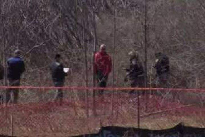 About 13 bones were found in Laval, Wednesday, April 27, 2016.