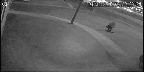 Calgary police are searching for a person of interest potentially involved in a number of suspicious fires in Marlborough. PLEASE NOTE: police say the time stamp on this photo isn’t accurate.