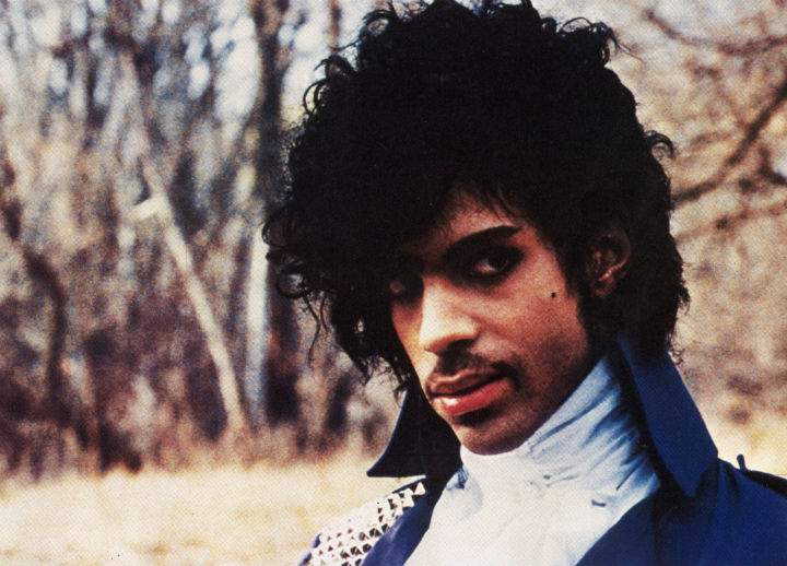 Prince in a promotional photo for his 1984 film “Purple Rain.”