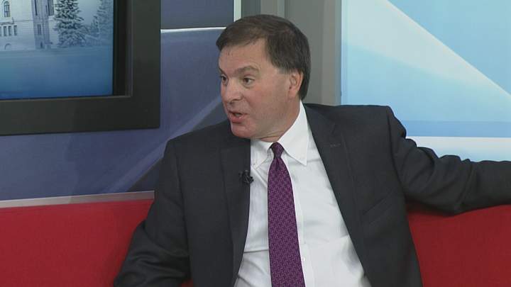 Saskatchewan Party candidate Gordon Wyant says the big picture in this election campaign is the economy.