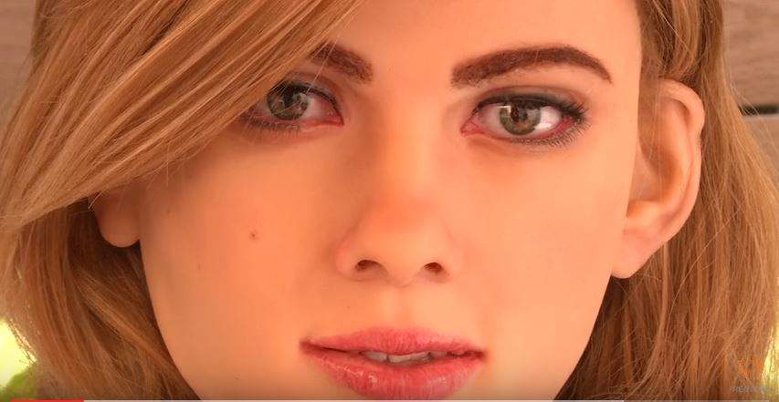 Scarlett Johansson robot