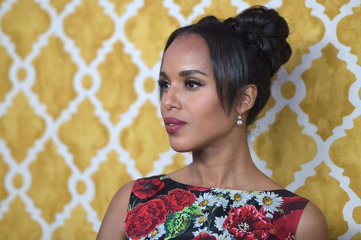 Actress Kerry Washington attends the premiere of HBO Films' "Confirmation" at Paramount Theater on the Paramount Studios lot on March 31, 2016 in Hollywood, California.  