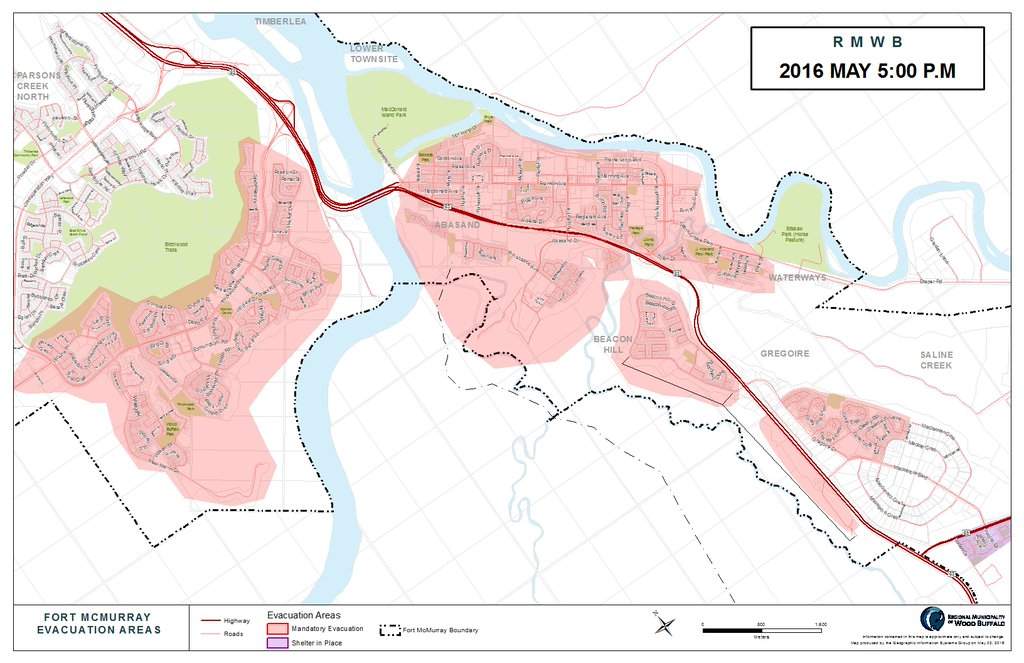 All of Fort McMurray evacuated as wildfire intensifies - image