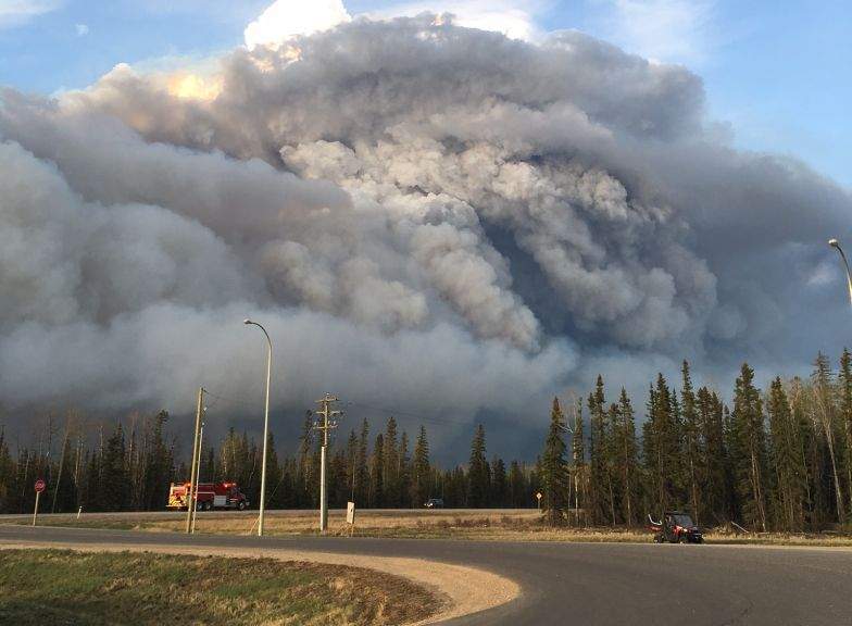 Fort McMurray wildfire May 12, 2016.