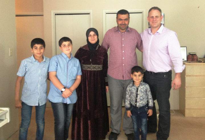 Mike Armstrong reunites with the Mahameed family in the Vancouver-area. He first met the family of Syrian refugees in December, just before they were resettled in Canada.