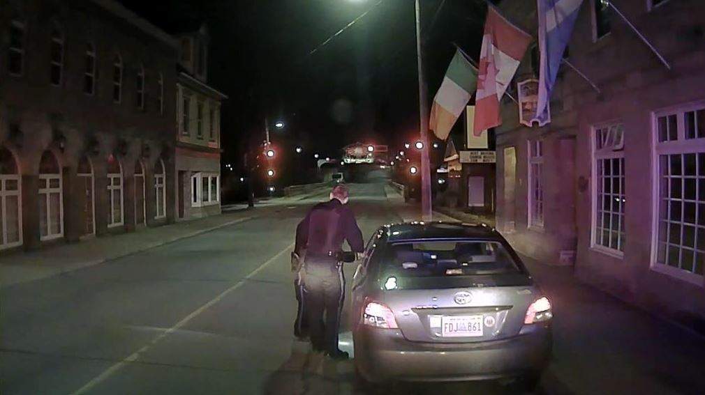 New Glasgow Regional Police allege the incident happened on May 8.
