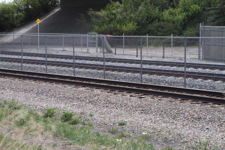 A witness told Global News this is where the pedestrian was hit May 4, 2016.