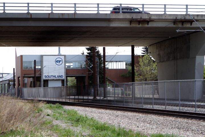 A witness told Global News this is where the pedestrian was hit May 4, 2016.