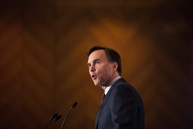 A file photo of Federal Finance Minister Bill Morneau.
