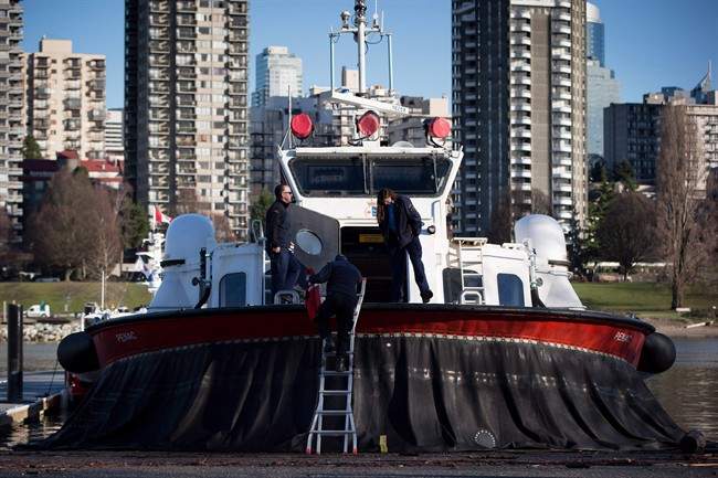 One person injured after lifeboat capsizes in Vancouver’s English Bay - image